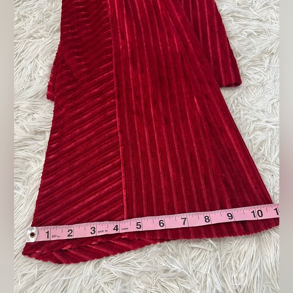 Free People Slim Pull-On Velvet Flare Bellbottom Pants - Size XS - Picture 8 of 8